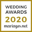 Wedding Award Mariages.net 2020 reçu par Life Focus.