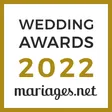 Wedding Award Mariages.net 2022 reçu par Life Focus.