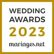 Wedding Award Mariages.net 2023 reçu par Life Focus.